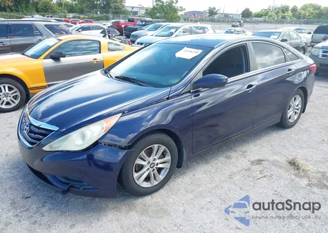 2013 Hyundai Sonata Gls from USA, damaged, VIN 5NPEB4AC4DH630760